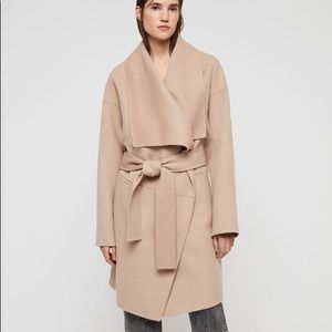 All Saints Adalee Wrap Coat size XS